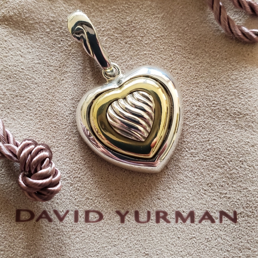 David Yurman heart pendant